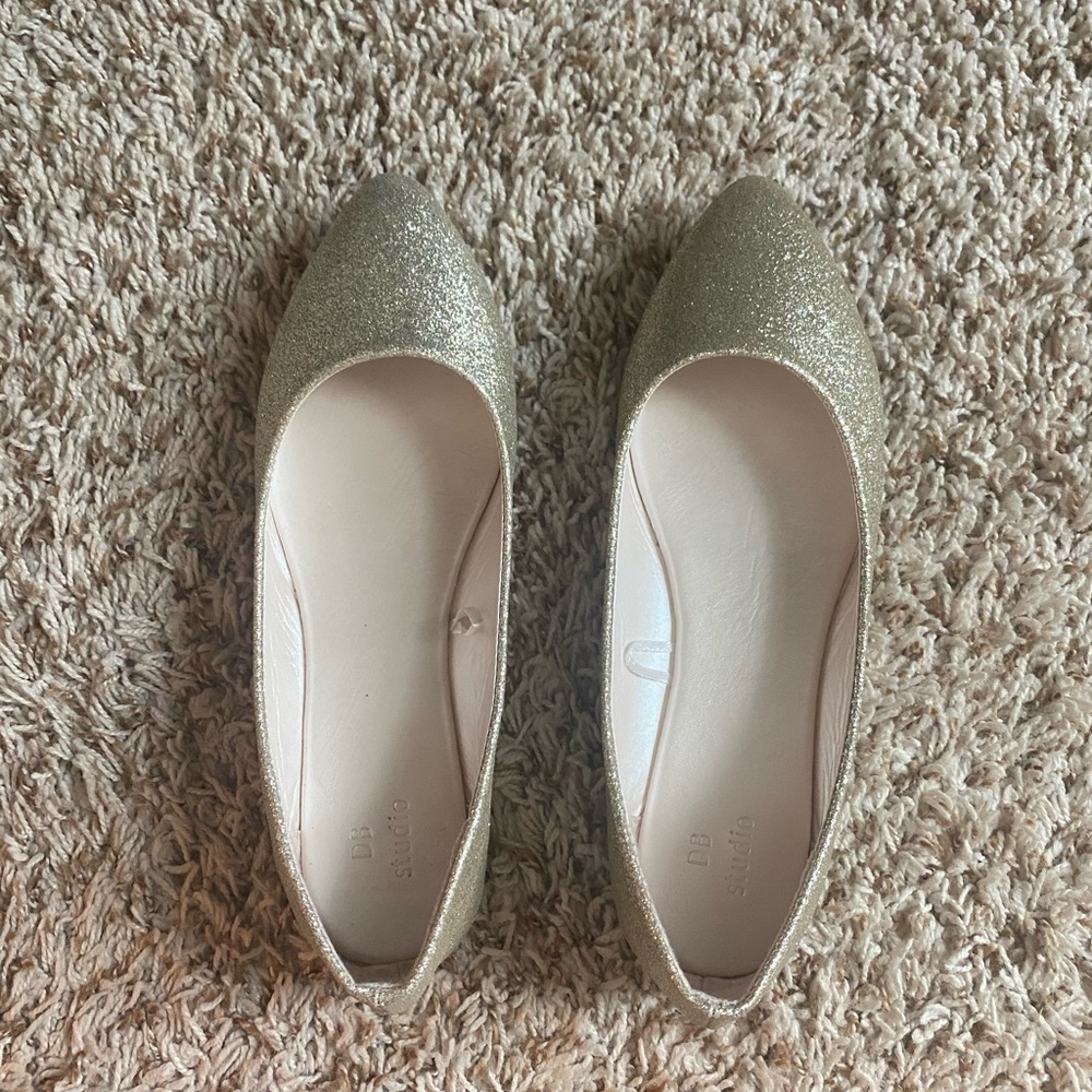 Shimmer Ballet Flats